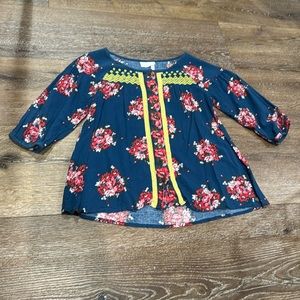 Matilda Jane 3/4 sleeve top size 10